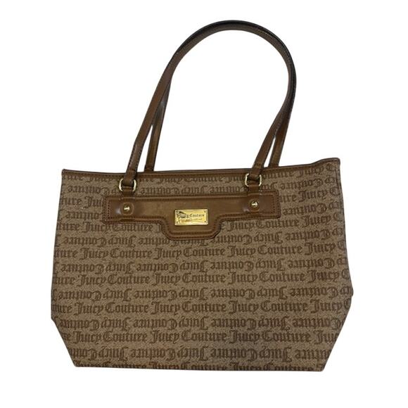 Juicy Couture Purse in Chestnut Chino With Signature Logo - Picture 1 of 12